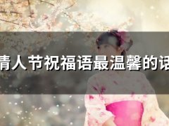 情人节祝福语最温馨的话(52句)